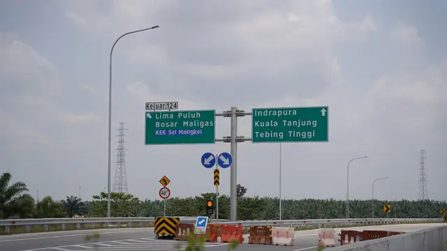 PT Hutama Karya (Persero) telah menuntaskan serangkaian uji laik fungsi (ULF) terhadap salah satu ruas Jalan Tol Trans Sumatera (JTTS), yakni Jalan Tol Indrapura-Kisaran II Seksi Limapuluh-Kisaran. (Foto: Hutama Karya)