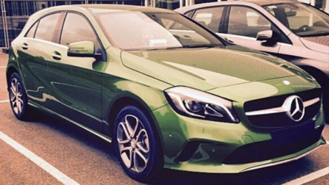 Tampilan Baru Mercy A-Class Tanpa Selubung Bocor di Jagat Maya