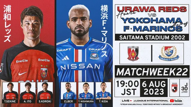 Urawa Red Diamonds vs Yokohama F. Marinos