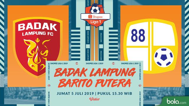 Perseru Badak Lampung FC Vs Barito Putera