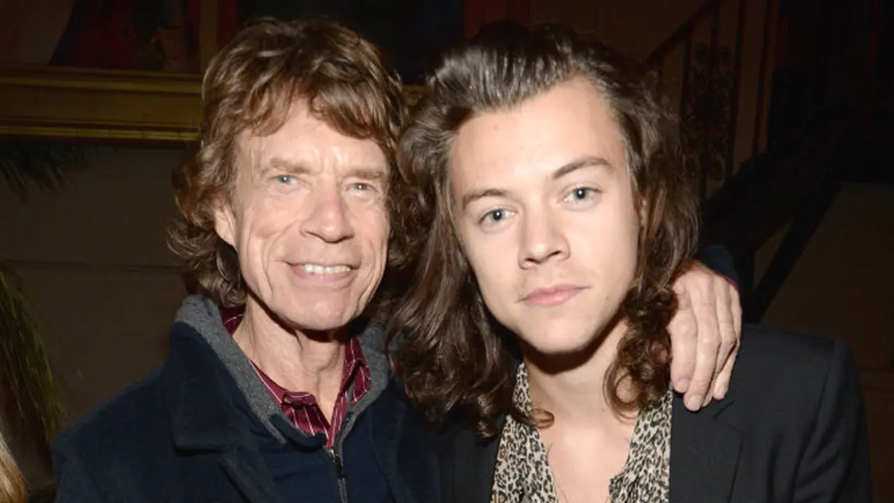 Harry Styles dan Mick Jagger