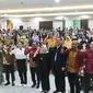 Anggota Komisi VI DPR RI Rieke Diah Pitaloka menjadi salah satu narasumber dalam Dialog Kebangsaan Pembinaan Ideologi Pancasila, digelar di Universitas Diponegoro (Undip) Semarang. (Ist)