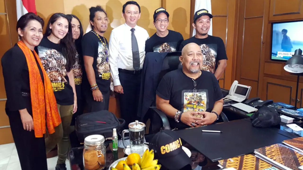 Pemain film Comic 8 Casino King Part 2 bertemu Ahok