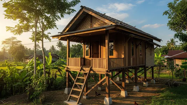 6 Model Rumah Biaya Rp30 Jutaan yang Bisa Dihuni, Biaya Rendah Tetap Nyaman