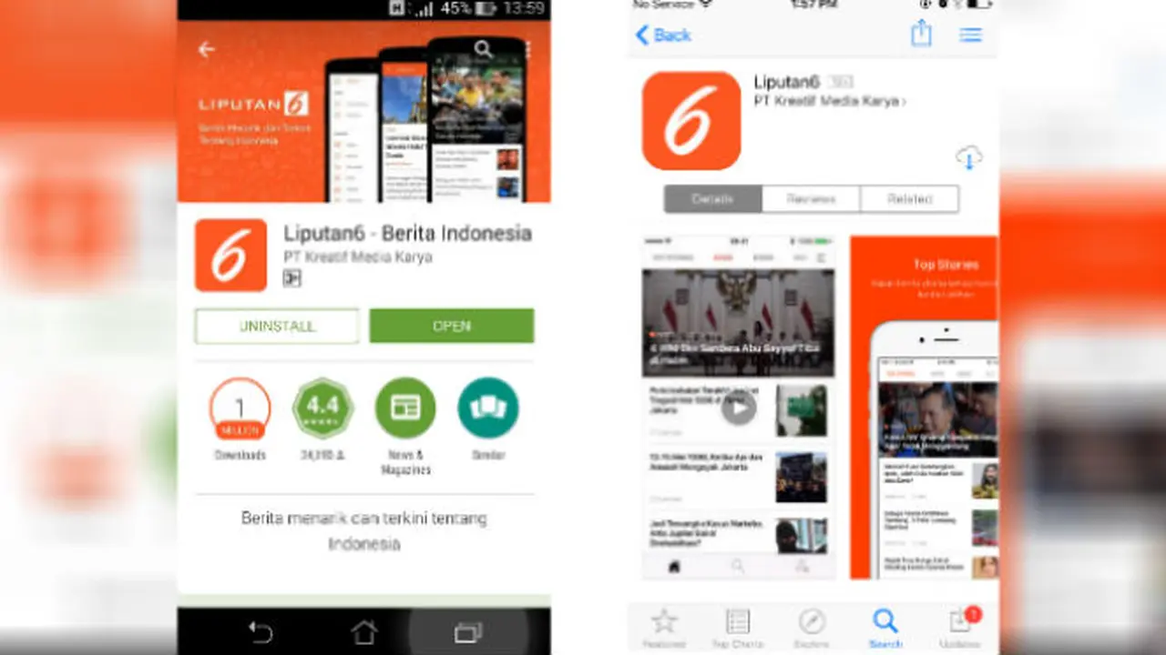 Aplikasi Liputan6