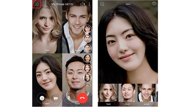 Line Group Call