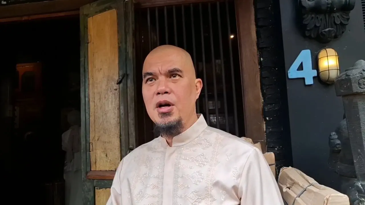 Ahmad Dhani. (M Altaf Jauhar/ Liputan6.com)