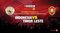 Prediksi Indonesia Vs Timor Leste (Liputan6.com/Trie yas)