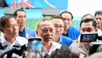 Menko Pangan, Zulkifli Hasan di acara Himpunan Nelayan Seluruh Indonesia (HNSI), Senin (26/5/2025). (Foto: Istimewa)