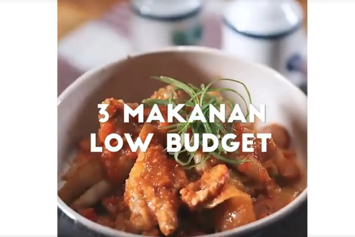 Resep Makanan Serba Low Budget. sumberfoto: Kokiku TV