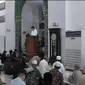 Gubernur Sulut Olly Dondokambey menghadiri salat Iduladha 1441 Hijriah di Masjid Raya Ahmad Yani Manado, Jumat (31/7/2020).