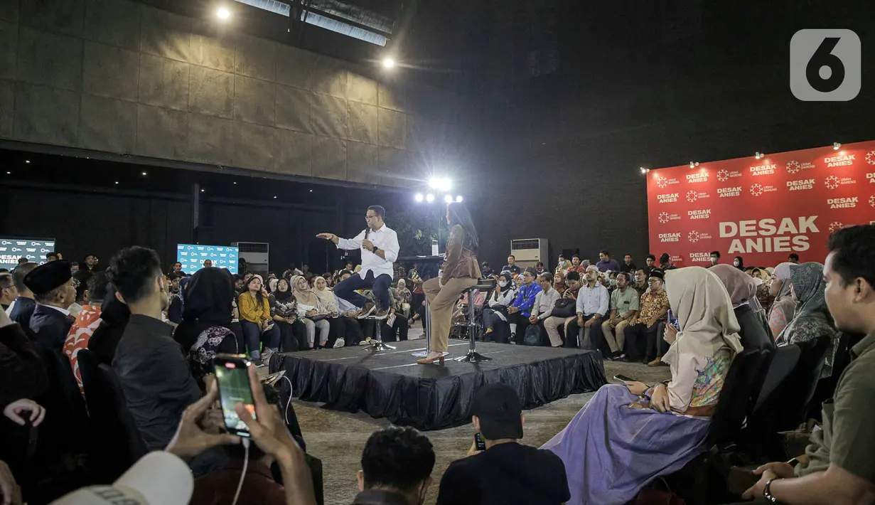 Anies mengatakan imunisasi dari anak-anak harus diperhatikan sampai tuntas. Dia menyebut tak bisa hanya bicara pada satu jenis makanan. (Liputan6.com/Faizal Fanani)