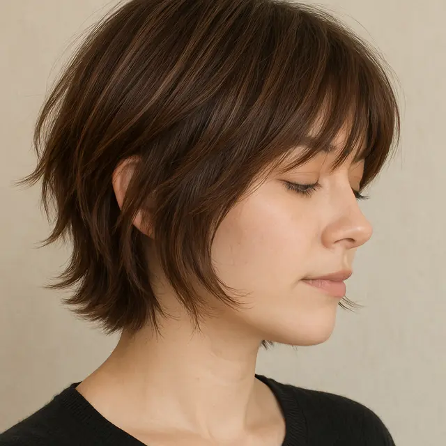 Model Rambut Bob Layer Supaya Enggak Kelihatan Flat untuk Rambut Tipis