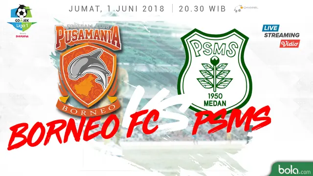 Pusamania Borneo FC Vs PSMS Medan