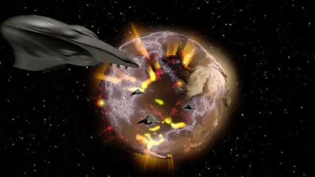 Adegan dalam Titan A.E.