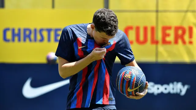 Foto: Mimpi Masa Kecil Jadi Kenyataan, Andreas Christensen Resmi Jadi Penggawa Baru Barcelona