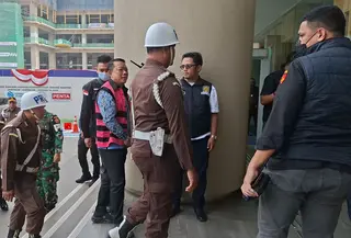 Mantan Jaksa Agung Muda Tindak Pidana Khusus (Jampidsus) Febrie Adriansyah kembali diperiksa Tim 9 Kejaksaan Agung (Kejagung). (Liputan6.com/Rifqy Alief Abiyya)