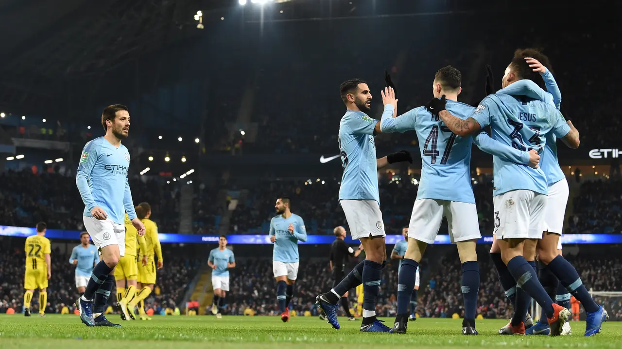 Manchester City v Burton