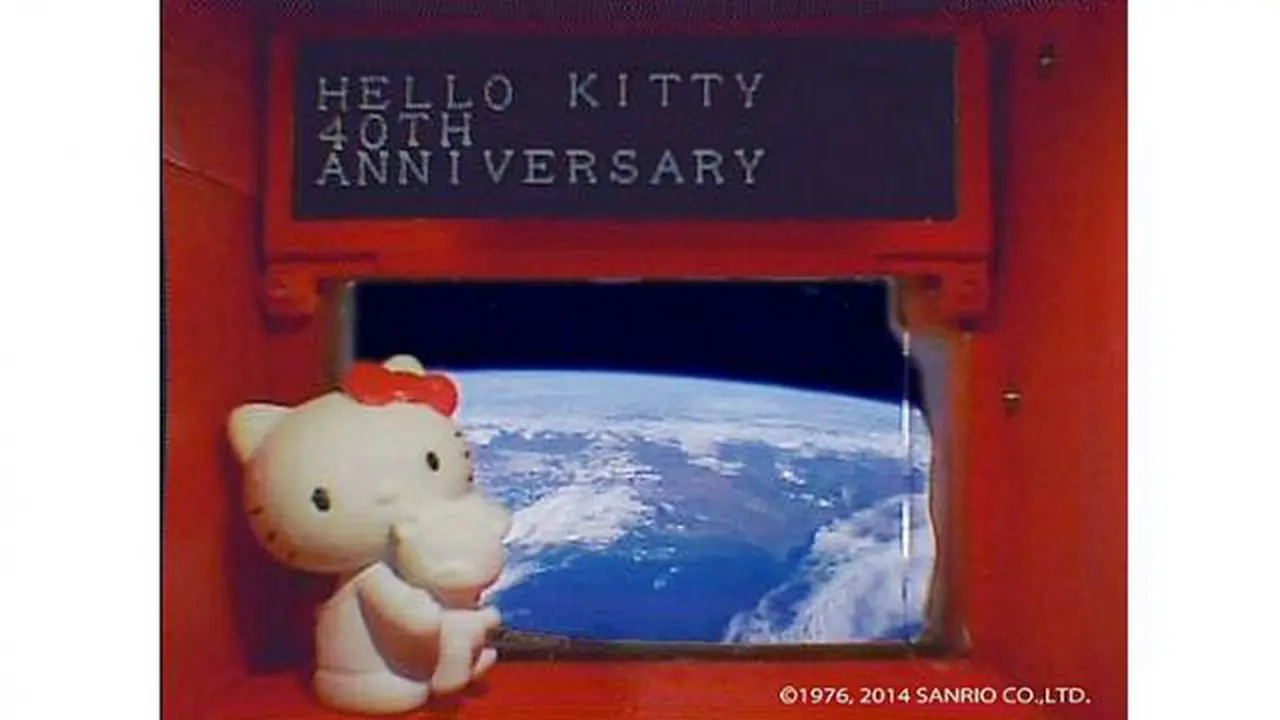Hello Kitty Jalankan Misi Ke Luar Angkasa