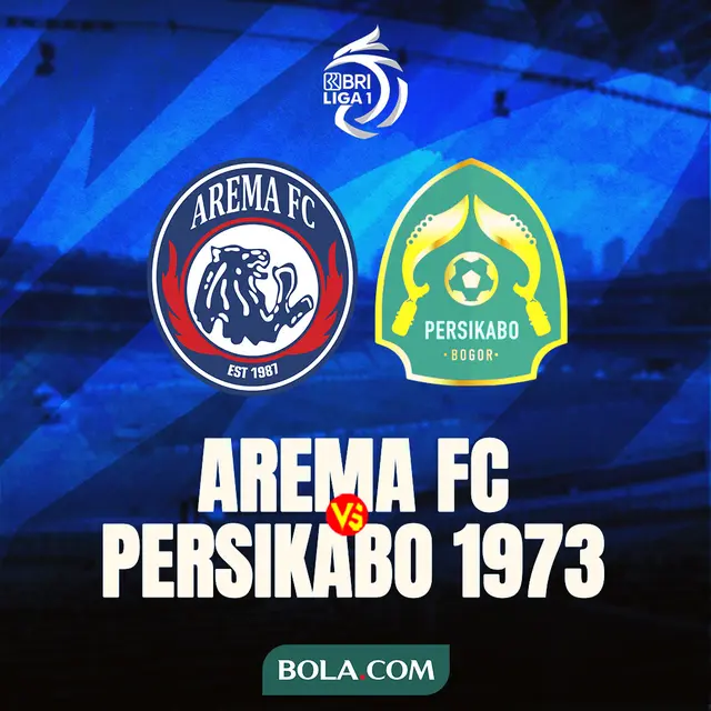 BRI Liga 1 - Arema FC Vs Persikabo 1973