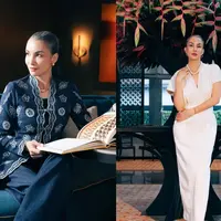 Nadya Hutagalung kembali tunjukkan pesonanya saat staycation di hotel ternama di Jakarta. Kali ini, ia tampilkan pesona anggun yang khas old money [@nadyahutagalung]