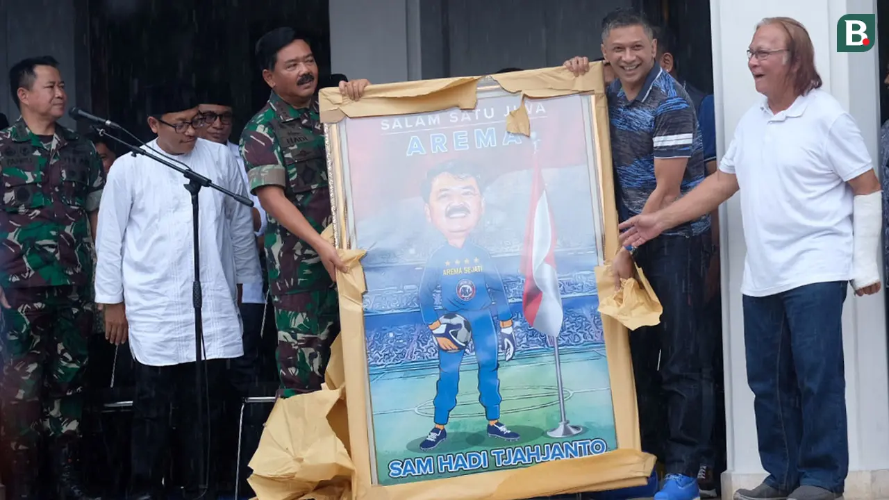 Marsekal Hadi Tjahjono dan Iwan Budianto