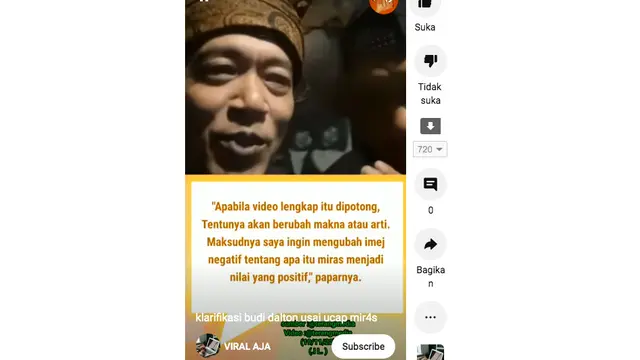 Sule Ikut Terseret Kasus Dugaan Penistaan Agama oleh Budi Dalton yang Dilaporkan Persaudaraan Alumni 212. (YouTube Viral Aja))