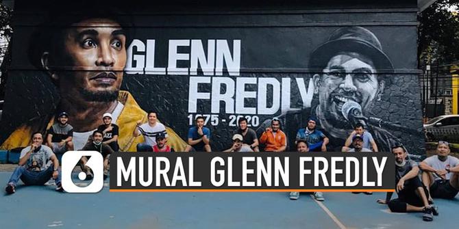 VIDEO: Viral Mural Glenn Fredly di Tembok Lapangan Basket