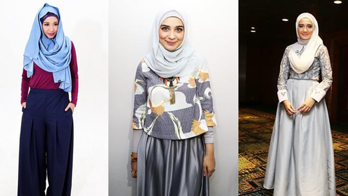 Gaya Cantik Trio Hijaber Bella Shireen Zaskia Saat Hangout