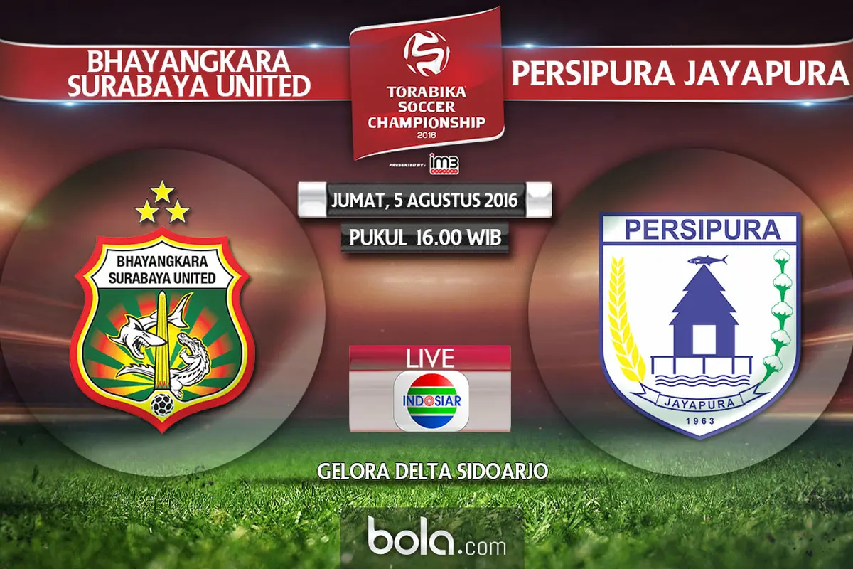 Bhayangkara SU Vs Persipura Jayapura