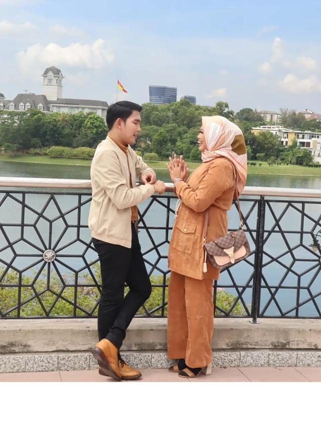 5 Potret Elly Sugigi Syuting Video Klip di Malaysia Bareng Aditya Gumelar, Mesra Abis