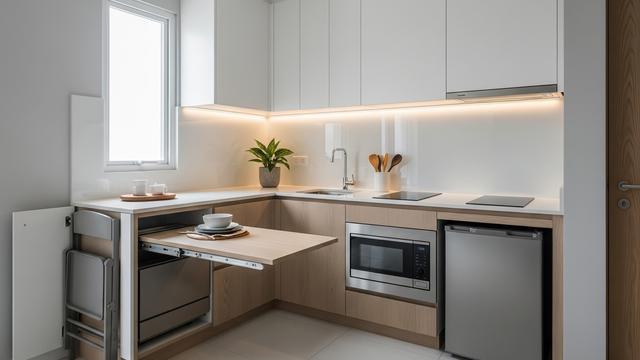 Pemanfaatan Jendela sebagai Area Makan