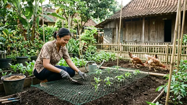 Cara Mencegah Ayam Tetangga Merusak Tanaman Pekarangan