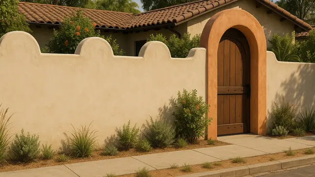 Model Pagar Tembok Tanpa Besi yang Lagi Hits/Ilustrasi AI