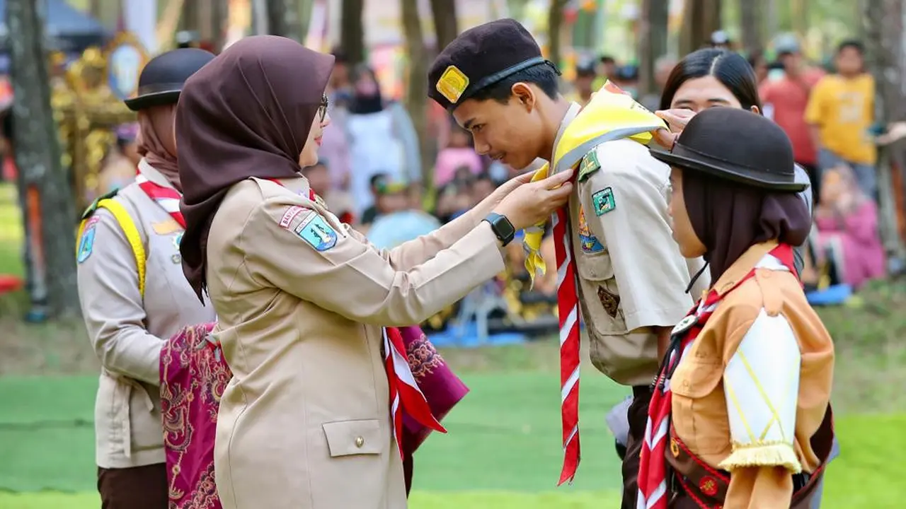 Bupati Banyuwangi Ipuk Fiestiandani buka  kema lintas agama di Banyuwangi (Istimewa)