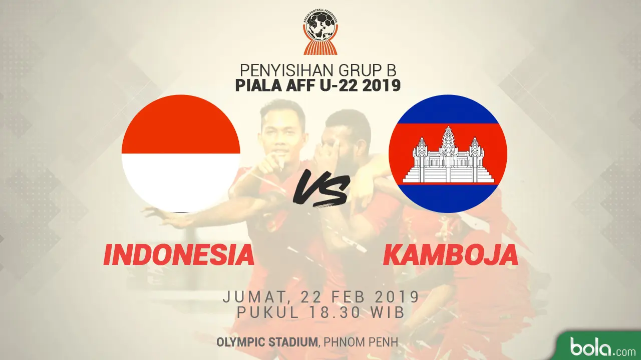 Timnas Indonesia U-22 vs Kamboja U-22