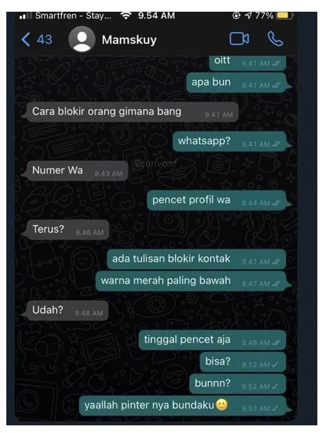10 Chat Antara Ibu dan Anak Ini Kocak Banget, Bikin Senyum Sendiri