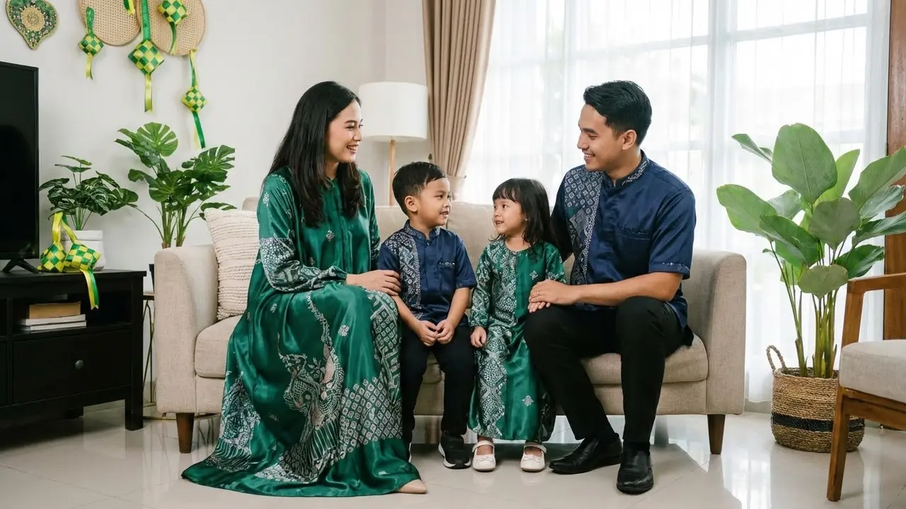 Set Baju Sarimbit Lebaran