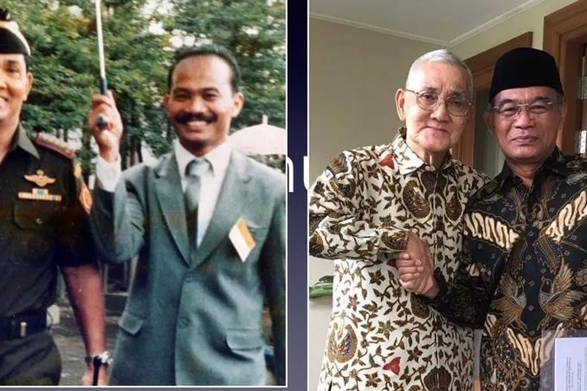 Muhadjir Effendy Payungi Panglima ABRI Try Sutrisno