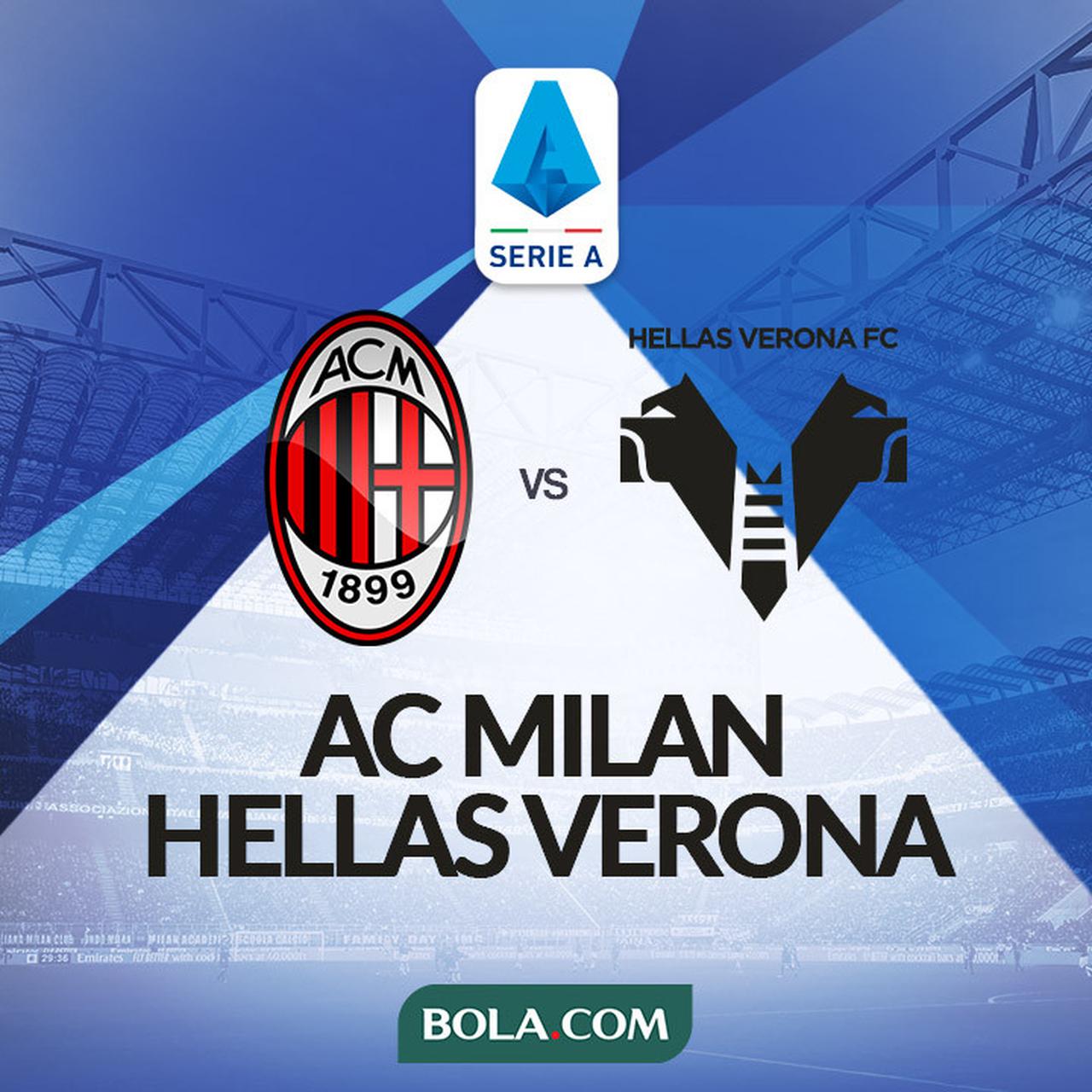 Link Live Streaming Liga Italia: AC Milan Vs Hellas Verona