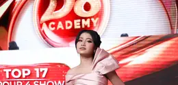 Outfit Tasya Allesia di Dangdut Academy 8. (KapanLagicom/Salwa Suci Aisyah)