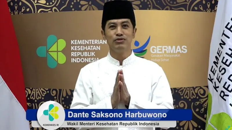 Wamenkes Dante Saksono dalam pesan videonya terkait Hari Raya Idul Fitri tahun 2021 (Tangkapan Layar Youtube Kementerian Kesehatan)