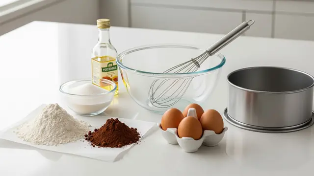 Cara Membuat Bolu Cokelat Kukus Tanpa Mixer/Foto: AI Generated