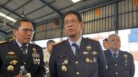 Menkeu Purbaya Yudhi Sadewa inspeksi mendadak (sidak) ke Posko Bea Cukai di kawasan Pelabuhan Tanjung Priok, Jakarta Utara, pada Senin (13/10/2025). (Foto: Liputan6.com/Tira Santia)