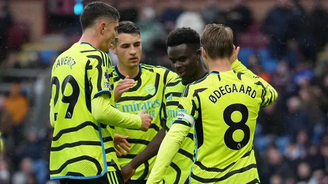 Foto: Cetak Sejarah, Arsenal Jadi Tim Inggris Pertama yang Menang dengan Selisih 5 Gol atau Lebih dalam 3 Laga Tandang Beruntun