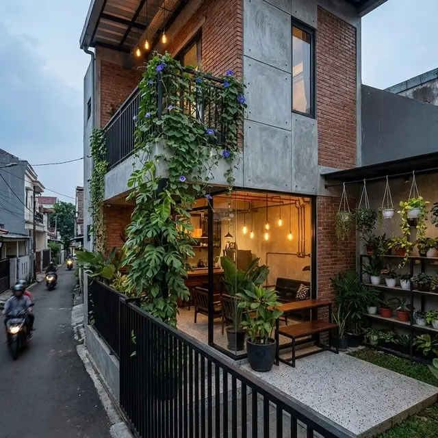 Inspirasi Desain Rumah Mungil Tapi Asri di Perkotaan