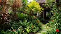 7 Konsep Taman Depan Rumah Hemat Air tapi Tetap Hijau, Asri di Iklim Tropis