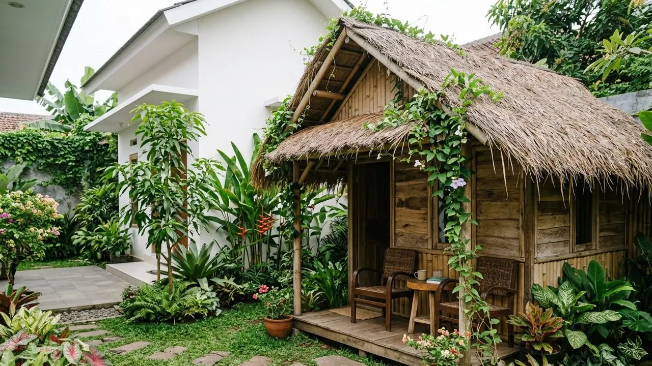 Inspirasi Halaman Rumah Bergaya Cottage yang Mudah Ditiru