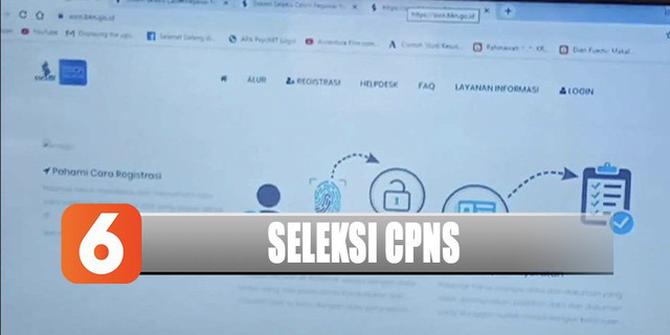 Daftar Seleksi CPNS, Warga Sulit Akses Portal BKN