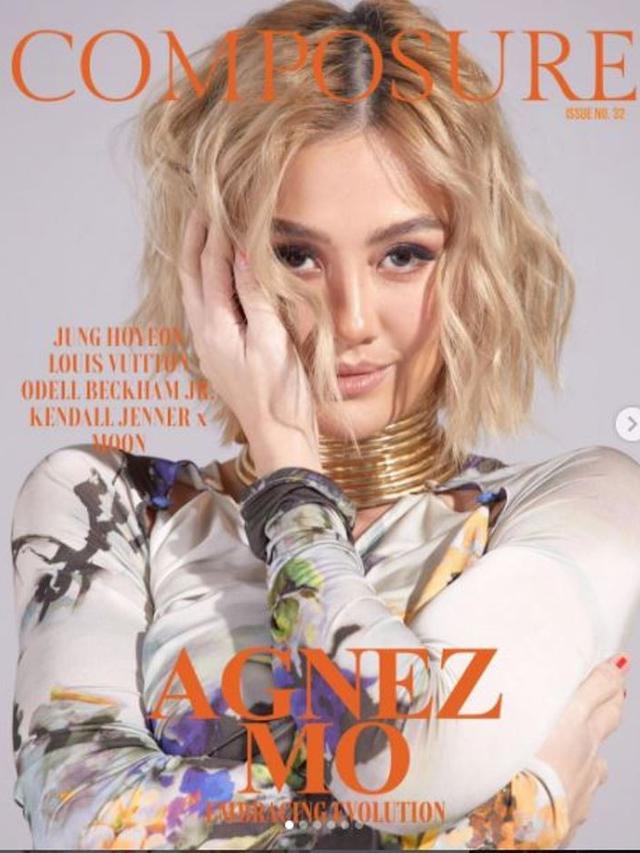 Gaya Agnez Mo Jadi Cover Majalah Fesyen Ternama Amerika Serikat